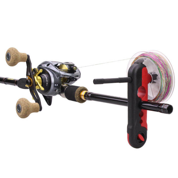 สายตกปลาแบบพกพา-spooler-smooth-performance-line-winder-ปรับได้สำหรับ-spool-fishing-reel-spool-spooler-machine