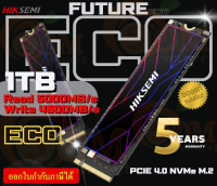 (1TB) SSD (เอสเอสดี) HIKSEMI FUTURE ECO M.2 2280 PCIE 4.0 NVMe 3D TLC 5000/4600MB/s (HS-SSD-FUTURE ECO 1024G) - 5Y