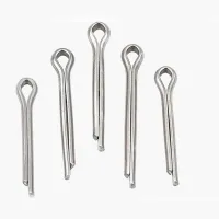 304 Stainless Steel Cotter Pin Elastic Hair Clip Pin M5 M6 M8 M10