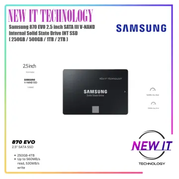Samsung 870 EVO 250GB 500GB 1TB 2TB 4TB SSD Solid State Drive