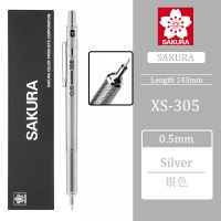 1pc SAKURA XS-305 Metal Shell Anti-broken Core Drawing Automatic Mechanical Pencil 0.30.5mm School Office Supplies