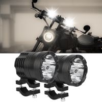 【LZ】 12-80V Motorcycle Spotlight LED Truck Trailer Lights Fog Lamp 30W 6500K Electric Bicycle Headlight Dirt Pit Bike ATV Accessories