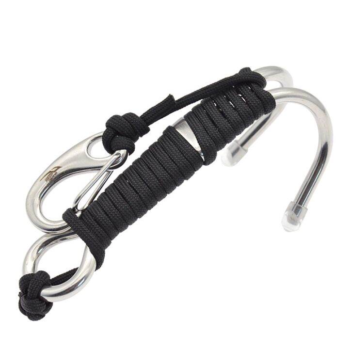 keep-diving-scuba-diving-double-dual-stainless-steel-reef-drift-hook-with-line-and-clips-hook-for-current-dive-underwater