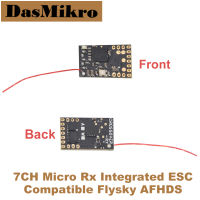 7CH 2.4GHz Micro Receiver Integrated 2 Seperated Bi-Directional ESC (ประเภทรถยนต์และรถบรรทุก) Compatible FLYSKY AFHDS