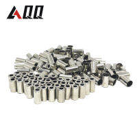 AQQ 100/50PCS จักรยานเบรค Derailleur Shifter สาย End Caps โลหะเงินส่วนจักรยานจักรยานสาย Caps อุปกรณ์จักรยาน - wangjun1