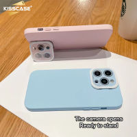 KISSCASE Macaron เคสโทรศัพท์เหมาะสำหรับ IPhone 14 13 12 Pro เลนส์แม็กซ์กรอบซิลิโคนนิ่มทนต่อสิ่งสกปรกกันกระแทกสำหรับ IPhone 14 Pro Max