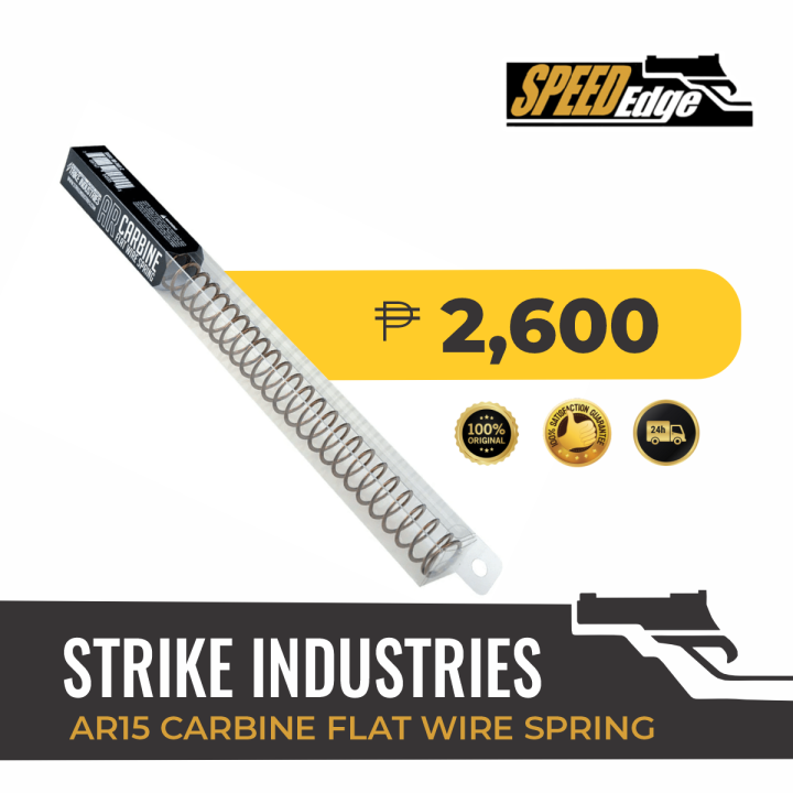SPEEDEDGE I Strike Industries AR15 Carbine Flat Wire Spring Lazada PH
