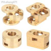 1Pc 16/18mm OLDHAM Coupling For VzBoT BLV 3D Printer T8 Z-axis Lead Screw Hot Bed Coupler Brass Coupling 3D Printer Accessories