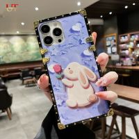 เคสโทรศัพท์กระต่ายสีกุหลาบลูกอมมีสไตล์น่ารักมีสไตล์สำหรับ Huawei P40 Lite P20 P20 Lite P20 PRO P30 P30 PRO P30 Lite P40 Pro P50 P50 Pro ซิลิโคนนุ่มป้องกันเคสโทรศัพท์