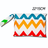 20*25cm Pockets Mini Wet Bag Reusable Waterproof PUL Snap Handle Wetbag For Baby Diapers Nappies Stroller Diaper Wet Bag