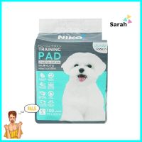 แผ่นรองฉี่สุนัขผสมถ่านชาร์โคล NIKO ไซซ์ SCHARCOAL DOG TRAINING PAD NIKO SIZE S **บริการเก็บเงินปลายทาง**