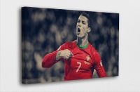 Cristiano Ronaldo ผ้าใบโปสเตอร์ศิลปะ-Ronaldo ฉลองโปสเตอร์ศิลปะแห่งชัยชนะ/ภาพพิมพ์ศิลปะบนผนังสติกเกอร์ตกแต่งผนังหรือผ้าใบพร้อมที่จะแขวน1ชิ้นกรอบด้านในหรือไร้กรอบ