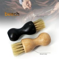 Mini Shoe Brush Easy To Use Durable Strong Flexibility Comfortable Beech Handle Household Cleaning Appliances Waxing Brush Beech Shoes Accessories