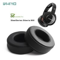 Whiyo ที่ครอบหู,จุกหูฟังสำหรับ800เปลี่ยน SteelSeries ผ้ากำมะหยี่แขนแผ่นบุรองหูฟัง