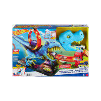 Hot Wheels City T-Rex Chomp Down playset ชุดรางฮอตวิลซิตี้ ทีเร็กซ์จอมงับ HKX42