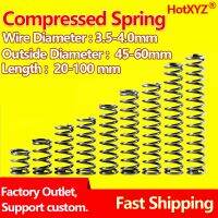 Spring Compressed Pressure Spring Return Spring Release Spring Wire Diameter 3.5mm 4.0mm Factory Spot