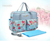 2021NEW Mommy Bag Lovely Multicolored Baby Diaper Bag Large-Capacity Fashion Mothers Maternity Bag Baby Stroller Nappy Bag 6069