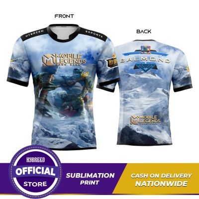 BALMOND BARBARIC MIGHT Mobile Legends Full Sublimation Tshirt Premium Quality