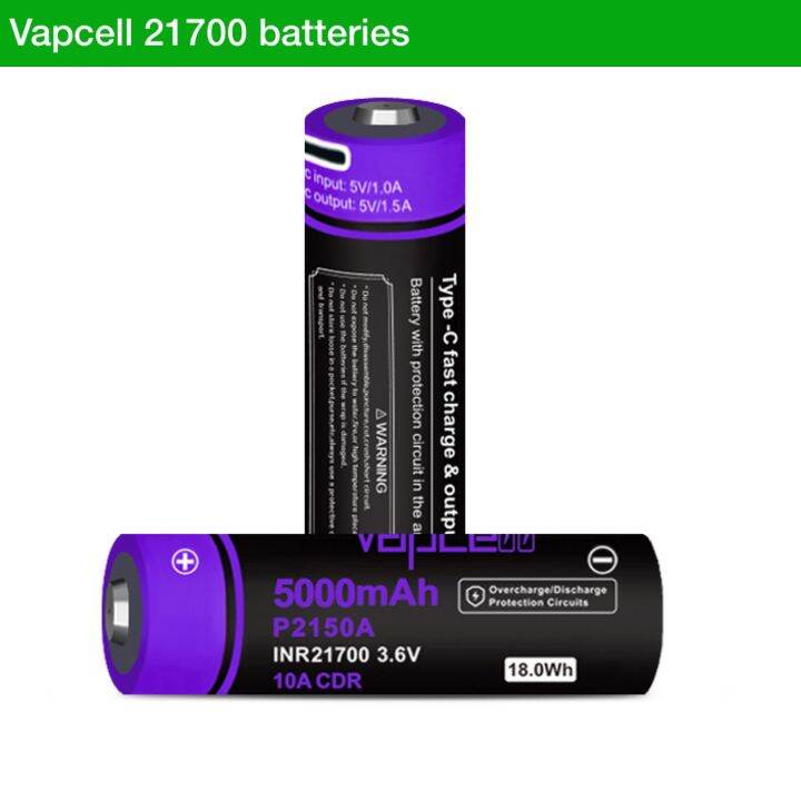 ถ่านชาร์จ-vapcell-p2150a-21700-5000-mah-หัวนูน-ของแท้-ของใหม่-โค็ดเช็คได้