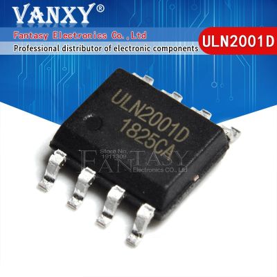 10pcs ULN2001 SOP-8 ULN2001D SOP8 SOP 2001D DIP-8 DIP WATTY Electronics