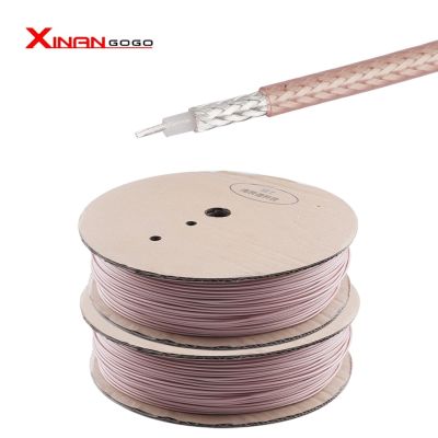 10M/30ft RG316 Cable RF Coax Coaxial Cable 2.5mm 50 Ohm Low Loss M17/113 Shielded Pigtail
