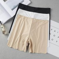 【CW】 Silk Safety Pants Thin Breathable Shorts Seamless Panties Under Skirt Female