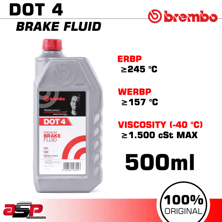 Brembo Dot 4 Brake Fluid for