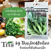 TNS เมล็ดพันธุ์แบบซองเล็ก คะน้าเห็ดหอม สิบทิศ ตรา ที เอ็น เอส