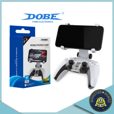 Dobe Mobile Phone Clamp for PS5 Controller (หมุนได้)(คลิปยึดมือถือกับจอย)(ที่จับมือถือสำหรับเล่นเกมส์)(Dobe Mobile Clip)(Dobe Mobile Clip Ps5)