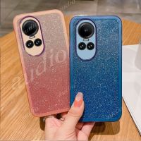 เคสสำหรับ Oppo Reno 10 Pro Plus 10Pro 10Pro + 5G 2023เคสนิ่มใส่โทรศัพท์ซิลิโคนฟอยล์กากเพชรส่องแสงเป็นประกายวิบวับโปร่งใสฝาหลังกันกระแทกแบบใสโปร่งใสสำหรับ Oppo Reno 10 Pro + Reno10Pro 5G