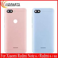 เหมาะสำหรับ Xiaomi Redmi 6 Redmi 6A Note6 Pro ฝาหลังปิดโทรศัพท์ด้านหลังตัวเครื่องเคสประตูหลังสำหรับ Redmi Note 6 Pro ที่เปลี่ยนฝาครอบฝาหลังปิดโทรศัพท์