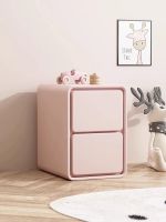 ❉✆▪ Internet celebrity style bedside narrow side cabinet modern simple storage bedroom light luxury high-end solid