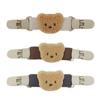 น้ำหนักเบาสไตล์เกาหลีหมีน่ารัก Baby Suspender คลิปรัดกระโปรง Anti-drop คลิปรัดเสื้อผ้าเด็กอุปกรณ์เสริมทนทาน