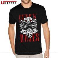 Hot sale N Roses band graphic Mens 100% Cotton Round Neck Short Sleeve T-Shirt  Adult clothes