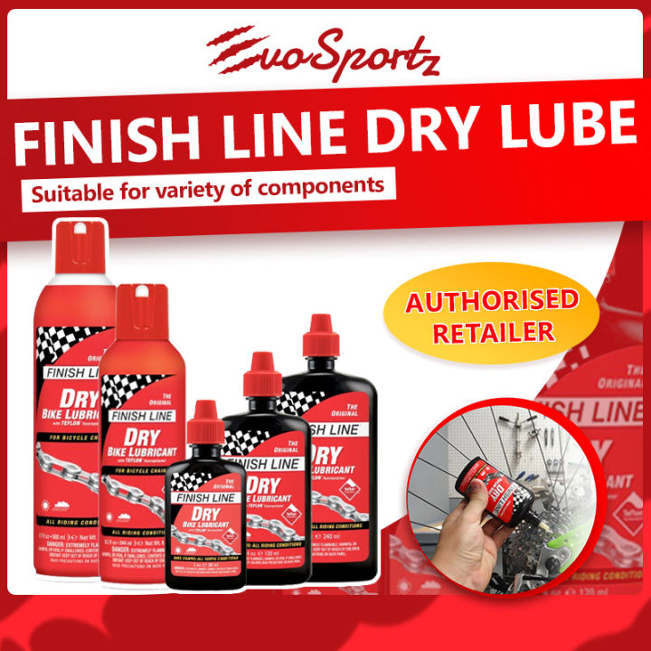 Finish Line Dry Teflon Lubricant & Oil - 2 oz bottle