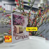 Tập Campus Letter - Tập Kẻ Ngang 96 Trang, Dành Cho Học Sinh