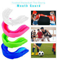 =——}+ แผ่นรองฟัน อุปกรณ์ป้องกันฟันมวยสีเดียว Sports Mouth Guard