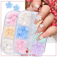 ดอกไม้พาสเทลตกแต่งเล็บ  สีพาสเทล 240ชิ้น พร้อมส่งทุกวัน Mini Flower Pastel Nail DIY ติดเล็บ ตกแต่งเล็บ สไตล์เกาหลี