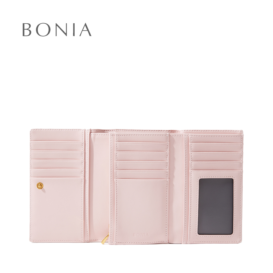 Bonia Cindy Short 3 Fold Women's Wallet with Pockets Logo  860366-506-07-34-85