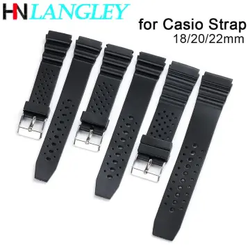 Casio 20mm watch on sale band