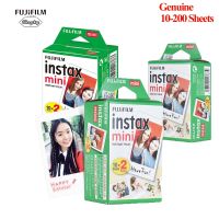 Fujifilm Instax Mini Film 8 9 Film 10-200 Sheet Mini White Instant Photo Paper For Camera Instax Mini7s 50S 90 Photo Paper White