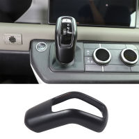 สำหรับ Land Rover Defender 90 110 130 2020-2023 ABS Matte Black รถเกียร์ Shift Head Cover Trim สติกเกอร์ Auto อุปกรณ์ตกแต่งภายใน