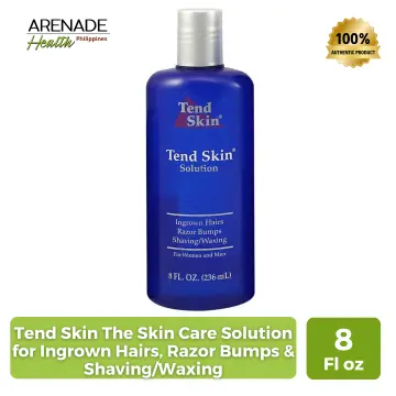 Tend Skin Razor Bump Solution, 4 ounce, Post Shaving & Waxing, for women &  men