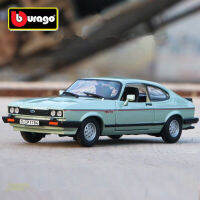 ABburago 1:24 1982ฟอร์ดคาปรีล้อแม็กรถคลาสสิกรุ่น D Iecast โลหะของเล่นย้อนยุครถเก่ารุ่นจำลองการเก็บเด็ก GiftsM