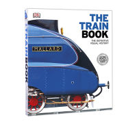 Original DK train Illustrated Encyclopedia in English the train Book Visual History Illustrated Atlas hardcover large format DK Encyclopedia