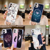 A-29 astrology อ่อนนุ่ม TPU เคสโทรศัพท์ หรับ iPhone 6s 11 5s 5 6 13 12 8 14 Pro Max SE Plus Mini โปร่งใส ปก