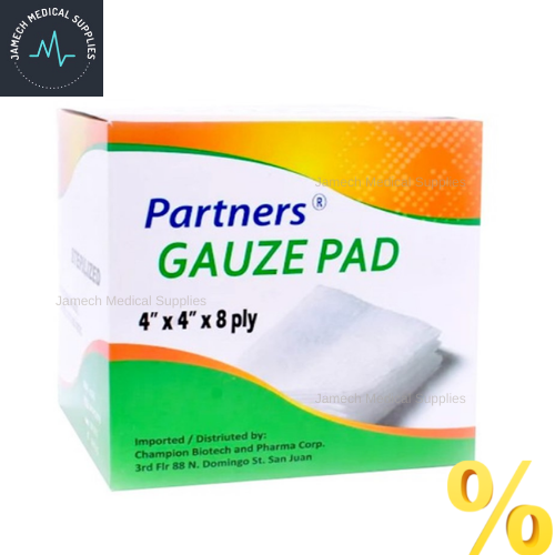 Gauze Pad 4x4 Sterile 1 Box (100pcs) Lazada PH