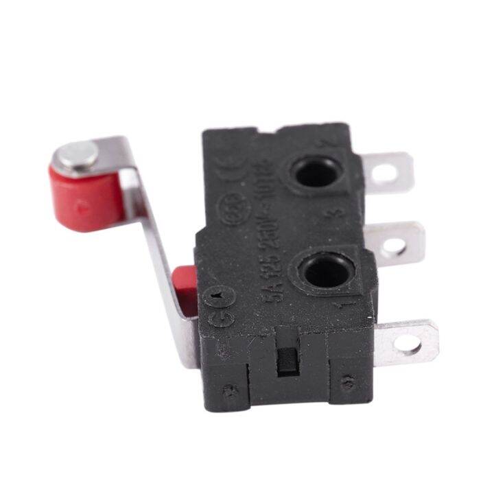 10pcs-micro-roller-lever-arm-open-close-limit-switch-kw12-3-pcb-microswitch