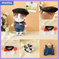 MUMU 1pc/1 Set แฟชั่นสำหรับผู้หญิง ชุดเสื้อผ้ากางเกง สวมใส่สบายๆ หลากหลายรูปแบบ ตุ๊กตา hoodies กางเกง ที่มีคุณภาพสูง เสื้อผ้าแฟชั่นเสื้อยืด สำหรับ ตุ๊กตา20ซม./1./ตุ๊กตา12ตัว ตุ๊กตาผ้าฝ้าย20ซม.