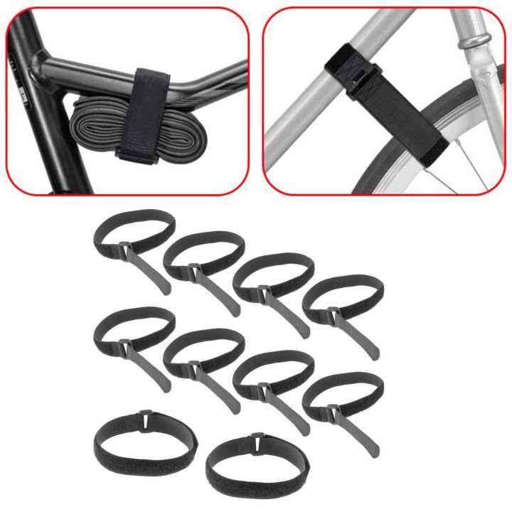 10 Pieces Tie Down Belts Luggage Replacement Bike Wheel Stabilizer